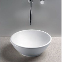 Toto Larissa Vessel Lavatory with SanaGloss LT523G - Bathroom Cabinets