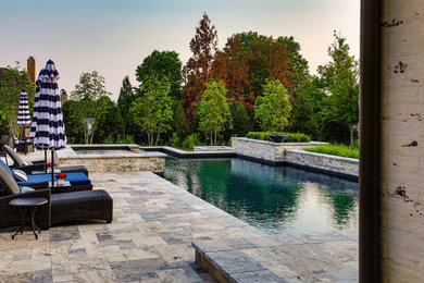 Trendy pool photo in Nashville