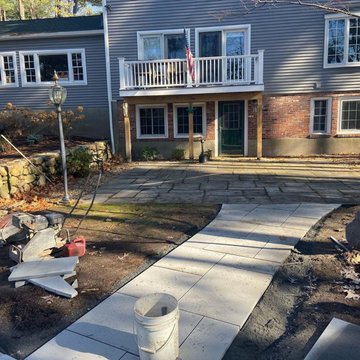 Walkway, Steps & Landing Project, Lake Cochituate MA
