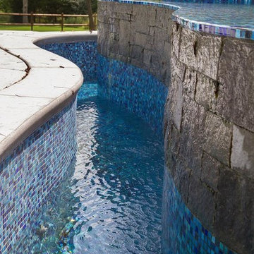 All Glass Tile Pool
