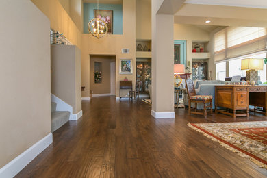 Inspiration for a transitional living room remodel in San Francisco