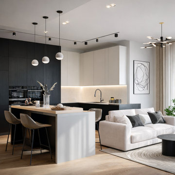 Projekt 2.01   Urbanes Studio-Apartment für einen Single
