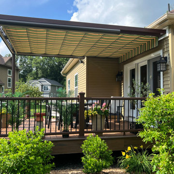 Retractable Shade Structure, Saratoga Springs