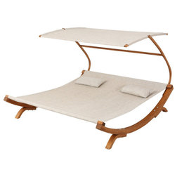 Transitional Outdoor Chaise Lounges by GDFStudio