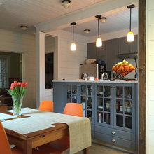 Painted cabinets