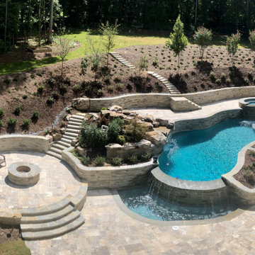 Free Form Swimming Pool: Dive into Timeless Elegance
