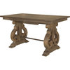 Magnussen Willoughby Rectangular Counter Table in Weathered Barley