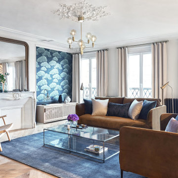 Modern and playful Parisian Apartment- Boulevard Magenta