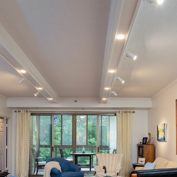 Coffered Ceiling Lighting Project