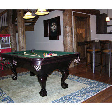 Custom Timber Frame Home, Elkridge Lodge Spanish Peaks Resort, Big Sky, MT