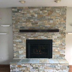 FPX DV Radiant Plus Insert after - Indoor Fireplaces