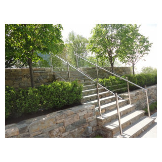 Glass railings and guard rails - Contemporary - New York - by ATM ...