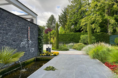 Jardin contemporain dans les Yvelines