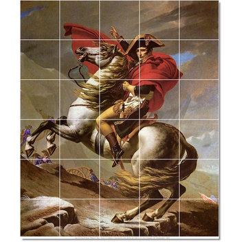 David Jacques-Louis Historical Painting Ceramic Tile Mural #10, 21.25"x25.5"
