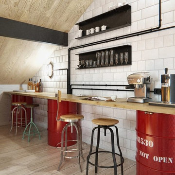 Nội thất căn hộ Penthouse phong cách Scandinavian