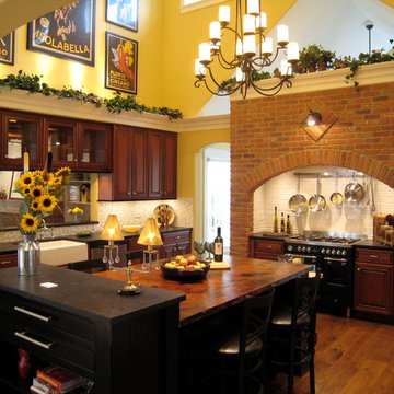 Award-winning, dramatic gourmet kitchen