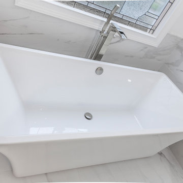 Timeless Marble Master Bathroom
