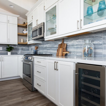 Kitchen Renovation with Beverage Center