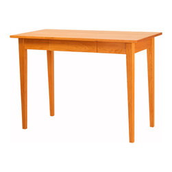 Modern Writing Desk in Cherry - Desks And Hutches