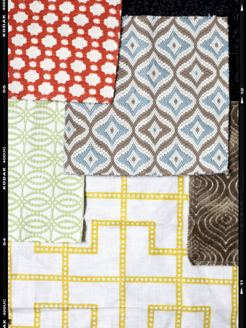 Large Scale Pattern Fabric Ideas, Pictures, Remodel and Decor