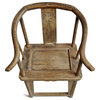 Consigned Ming Horseshoe Back Chair