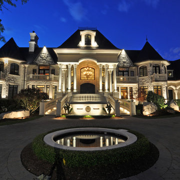 Chicago Suburban Estate Landscape Lighting