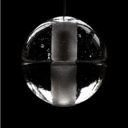 Bocci LED Pendant Light 14.1 Clear Crystal - Chandeliers