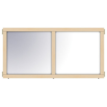 Panel, T-Height, 48" Wide, Mirror