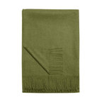 Paris Baby Alpaca Throw (Chartreuse Green)