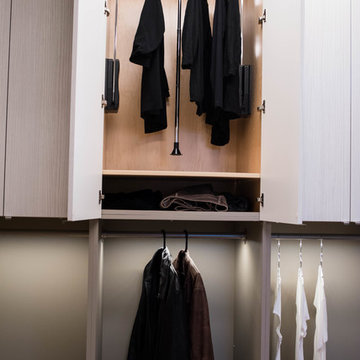 Sleek Contemporary Closet