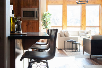 Minimalist home design photo in Denver