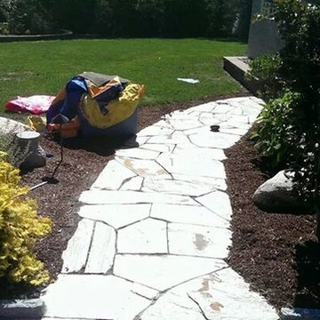 spencers house landscaping project