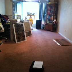 PARAMUS - REPLACING WORN OUT CARPET WITH 7" WIDE, RED OAK PLANKS - Products