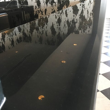 5-Star Hotel - Black Marble Counter Tops