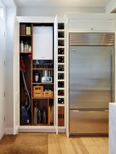 Transitional Kitchen by Moneyhill Interiors