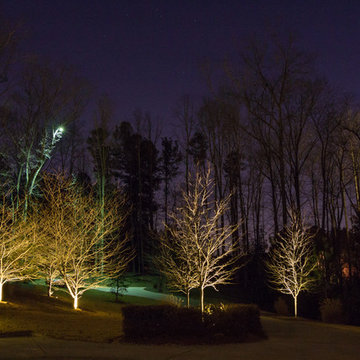 Alpharetta, GA House and Backyard Lighting Project