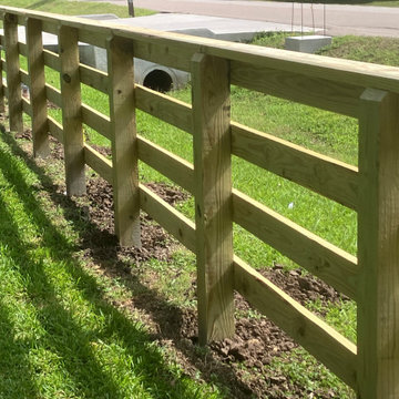Upgraded Ranch Fence