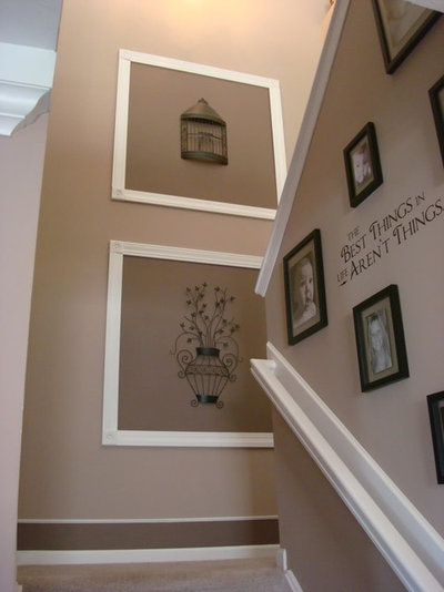 Traditional Staircase by Thrifty Decor Chick