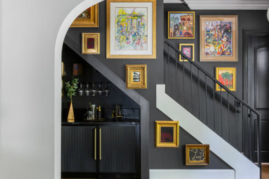 Home design - transitional home design idea in Raleigh