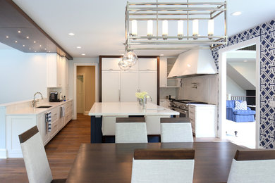 Kitchen - contemporary kitchen idea in Grand Rapids