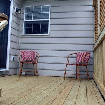 Decks - pressure treated wood