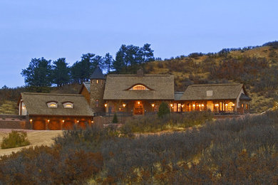 Inspiration for a timeless exterior home remodel in Denver