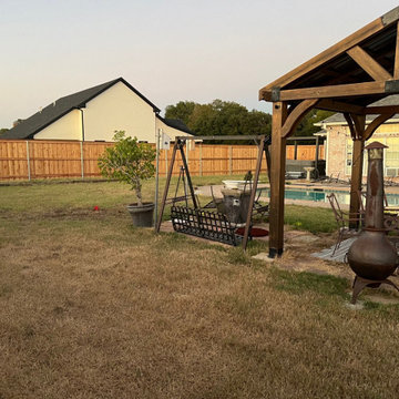 Bonham, TX - Custom Wood Privacy Fence - Genuine Western Red Cedar