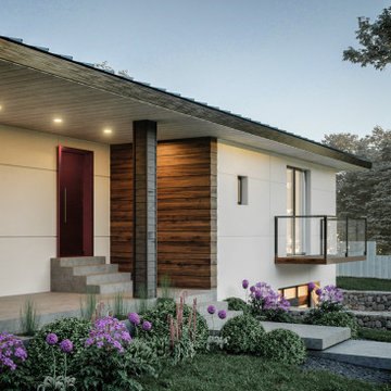 Exterior Design: From Spanish to Modern Scandinavian: Impressive Transformation!