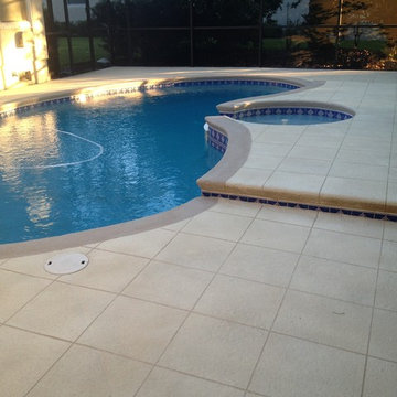 stained concrete floors