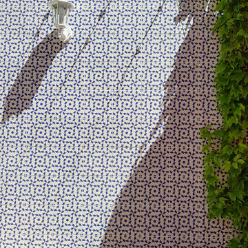 Une terrasse à l'ombre