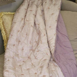 Knotted Silk Blanket - Throws