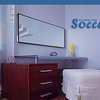 Play Soccer Vinyl Wall Decal boysbedroom10, Matte White, 72 in.