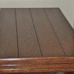 wine  barrel table - Tabletop