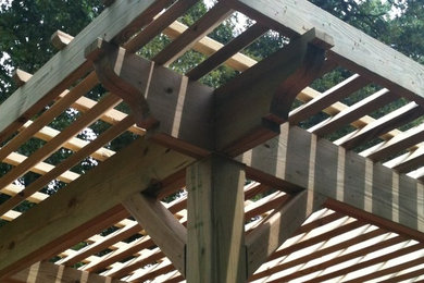 Inspiration for a timeless exterior home remodel in Charlotte